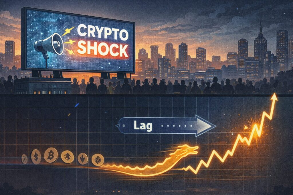 Why Crypto Prices Often Move After the News (Not Before)