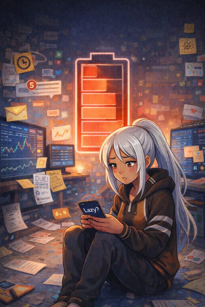 The Real Reason You Feel Drained Isn’t Laziness